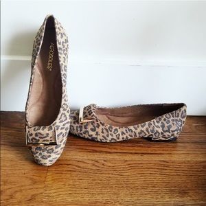 Leopard Print Aerosoles Flats